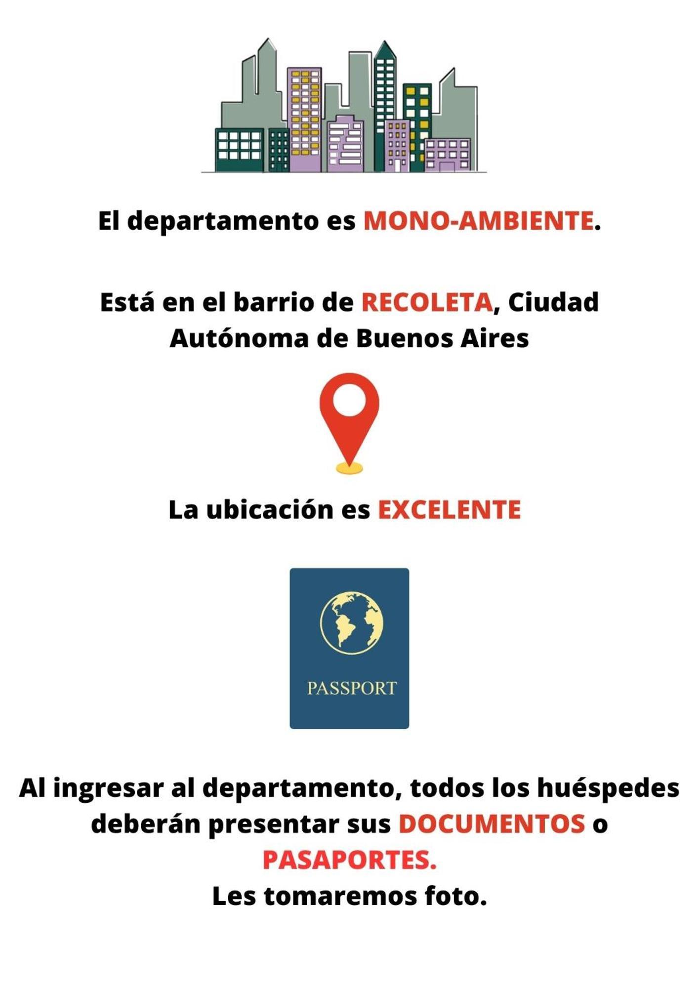 شقة Libertad Recoleta -Ubicacion Estrategica- بوينس آيرس المظهر الخارجي الصورة